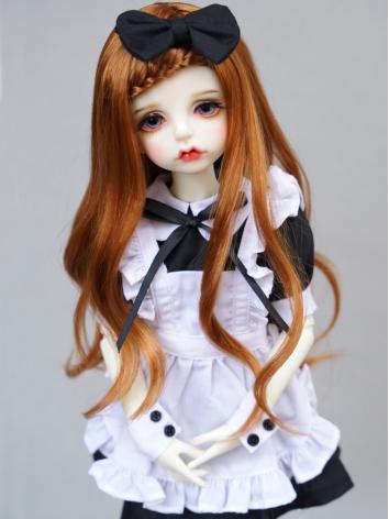BJD Black White Doll Maid Dress Suit Clothes For SD/MSD/YOSD Ball-jointed Doll