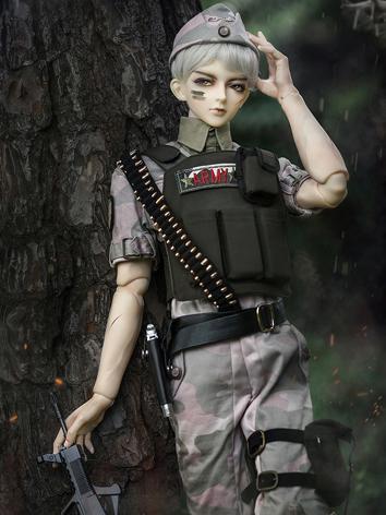 Bjd Clothes 74cm Camouflage Uniform CL1170719 for 70cm+ Ball-jointed Doll