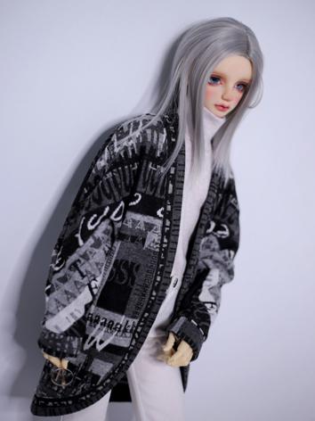 1/3 1/4 70cm Clothes Printed Cardigan A260 for MSD/SD/70cm Size Ball-jointed Doll