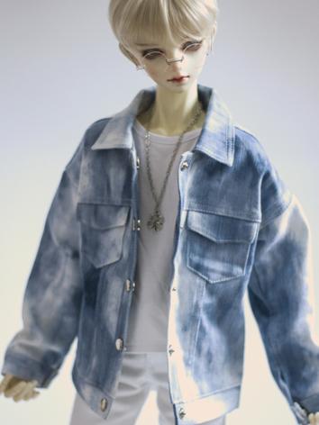 1/3 1/4 70cm Clothes Jeans Coat Jacket A259  for MSD/SD/70cm Size Ball-jointed Doll