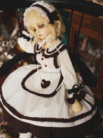 BJD Clothes Girl Maiden Dress for YOSD/MSD/SD Ball-jointed Doll