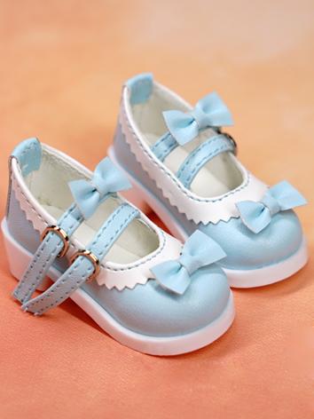 BJD 1/3 1/4 Shoes Female White/Blue/Pink/Wine/Black Shoes for SD/MSD Ball-jointed Doll