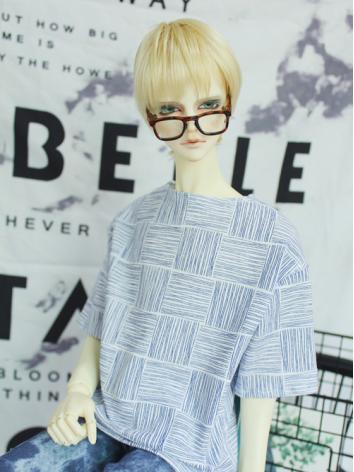 BJD Clothes Boy Stripes T-shirt Top for 70cm/SD/MSD Ball-jointed Doll