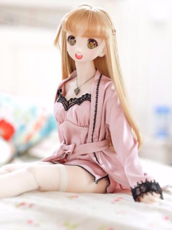 BJD Clothes Girl Blue/Pink Nightdress Set for SD16 Size Ball-jointed Doll