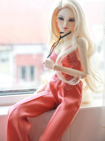 BJD Clothes Girl Blue/Pink Top+Trousers Set for SD16 Size Ball-jointed Doll