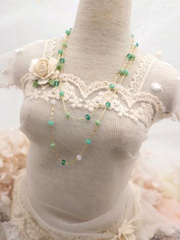 BJD Accessaries Decoration Pink/Green Necklace Sweater Chain for SD/MSD/YOSD Ball-jointed doll