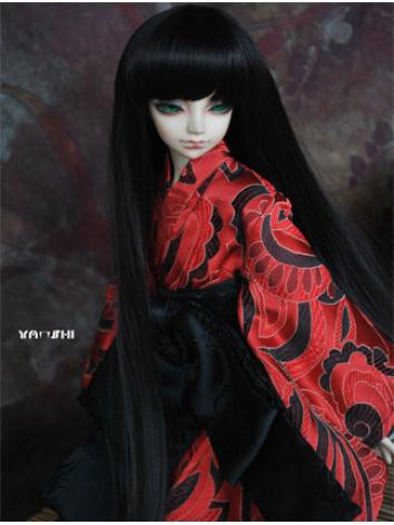 BJD Clothes Boy/Girl Red Kimono/Yukata for 75cm/70cm/SD/MSD/YOSD Ball-jointed Doll
