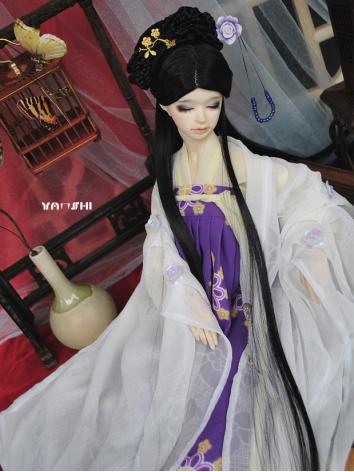 BJD Clothes Girl Tang Style 【HuanSha】Ancient Dress for MSD/SD/SD16 Ball-jointed Doll