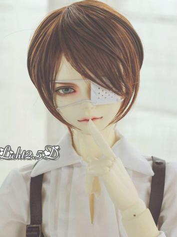 BJD Wig Boy Orange/Coffee Short Hair [-NO.31-] for SD/70cm Size Ball-jointed Doll