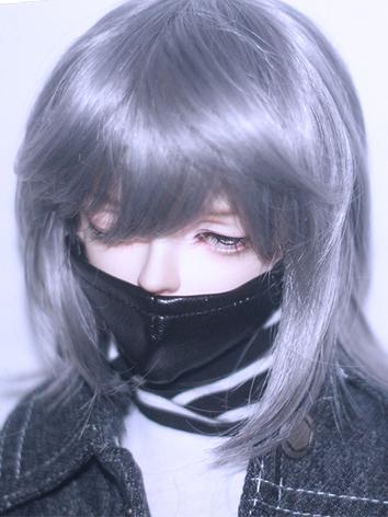 BJD Wig Boy Black/Green/Lig...