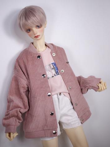 1/3 1/4 70cm Clothes White/Pink Jacket Coat A270 for MSD/SD/70cm Size Ball-jointed Doll