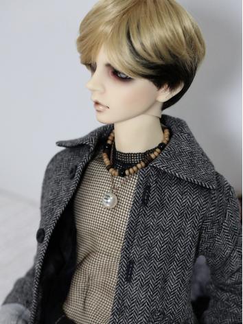 BJD Clothes Textured Wool Jacket Fit for SD13/ SD17/ 70CM Size Male Body Ball-jointed Doll