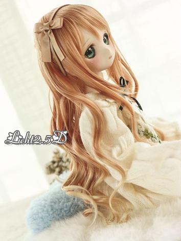 BJD Wig Girl Gold/Purple Hair[448] for SD/MSD/YSD Size Ball-jointed Doll
