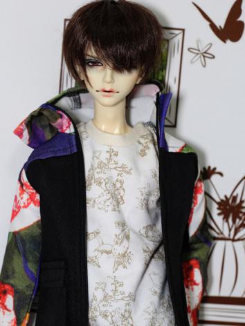 BJD Clothes Boy Casual Coat Fit for SD17/70cm Ball-jointed Doll