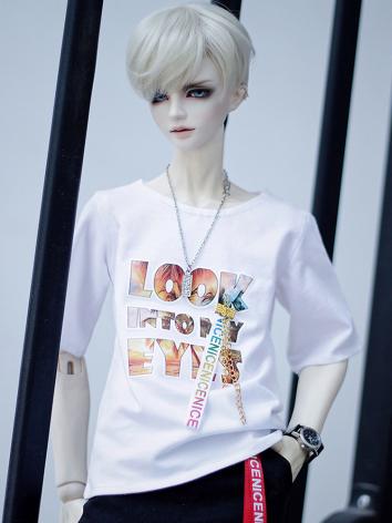 BJD Clothes White T-shirt for MSD/SD/70CM Ball-jointed Doll