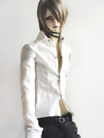 BJD Clothes White/Black Shirt for MSD/SD/70CM Ball-jointed Doll