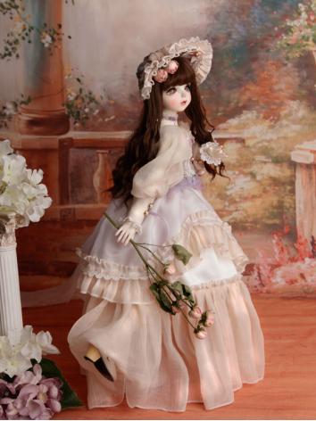 BJD Clothes Girl Suit Verla Outifit Dress for MSD Size Ball-jointed Doll