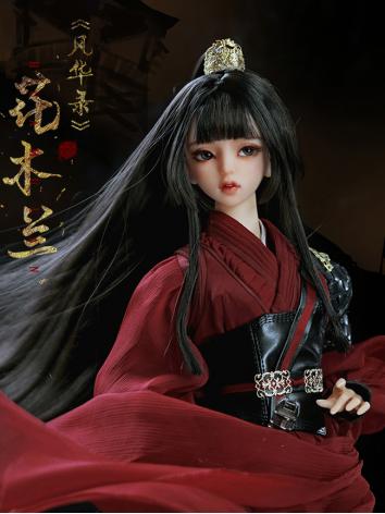 (AS Agency)Limited Edition BJD Hua Mulan 62cm Ball-Jointed Doll