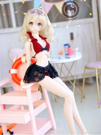1/3 SD Clothes Girl Bikini Swimsuit for SD/DD Size Ball-jointed Doll
