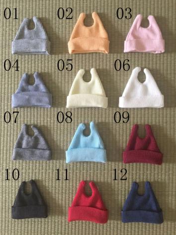 BJD Clothes Candy-colored Knit Hat for YOSD/MSD/SD/70cm Ball-jointed Doll