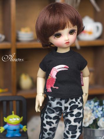 BJD Clothes 1/6 Girl/Boy T-shirt for YOSD Ball-jointed Doll