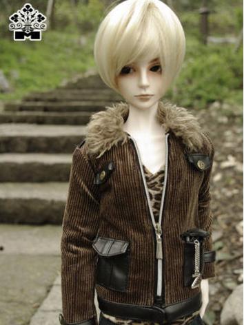 BJD Clothes Corduroy Casual Jacket for MSD/SD/70CM size Ball-jointed Doll