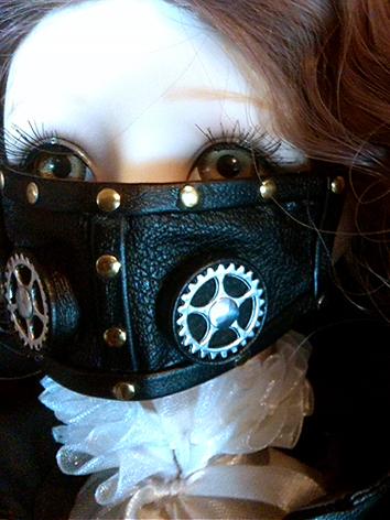 BJD Decorations Steampunk Mask for SD/MSD/YOSD size Ball Jointed Doll 
