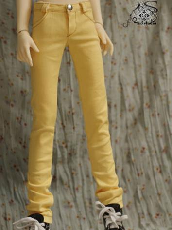 BJD Clothes Yellow Pencil Pants for MSD/SD/70CM size Ball-jointed Doll