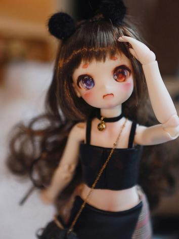 BJD 29cm Black Cat Girl Ball-jointed doll