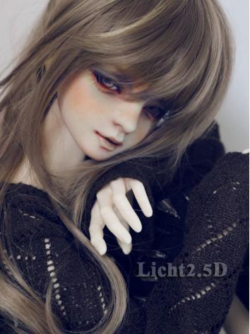 BJD Wig Girl/Boy Brown/Black/Gray Hair[179] for SD/MSD/YSD Size Ball-jointed Doll