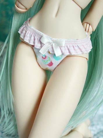 1/3 1/4 Clothes Girl Underpants Pink Panties for SD/MSD Ball-jointed Doll