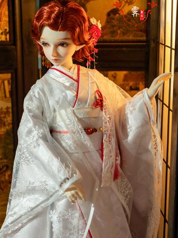 BJD Clothes Girl/Boy Shiromuku Kimono [ChuJi] for MSD/SD/SD16/70cm/SD17 Ball-jointed Doll