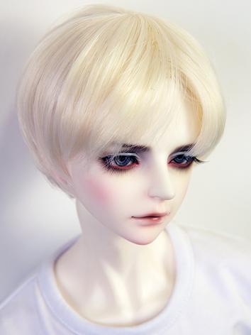 BJD Wig Boy Light Gold Short Hair for SD/YOSD Size Ball-jointed Doll