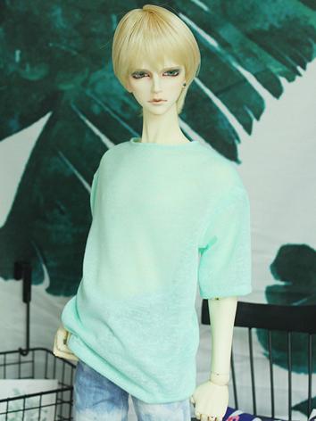 BJD Clothes Boy Mint T-shirt Top for 70cm/SD/MSD Ball-jointed Doll