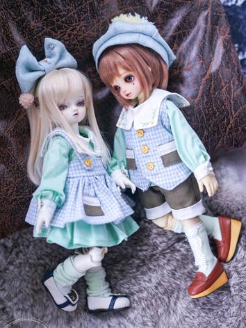 BJD Clothes Girl/Boy Set for YOSD Ball-jointed Doll