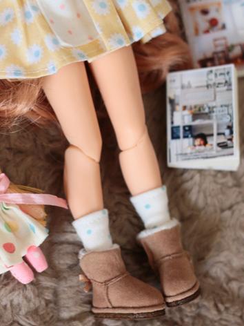 1/8 SIZE Shoes Snow Boots for YOSD Ball-jointed Doll