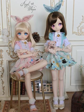 BJD Clothes Girl Dress Suit for MDD/MSD Ball-jointed Doll