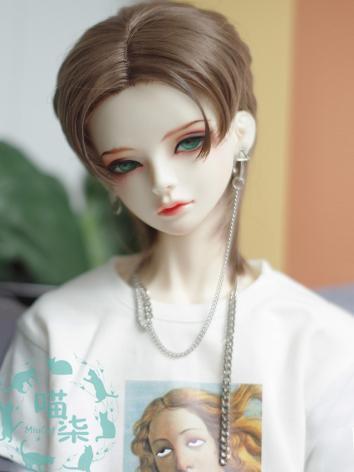 BJD Wig Boy/Girl Brown Hair for SD/MSD/YSD Size Ball-jointed Doll