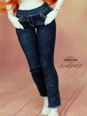 BJD 1/4 Girl Washing jeans for MSD/MDD Ball-jointed Doll