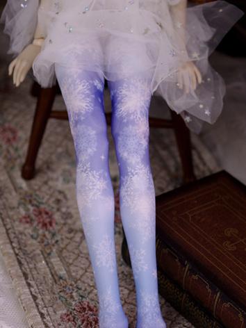 Bjd Socks Girl Lady Printed High Stockings for SD Ball-jointed Doll