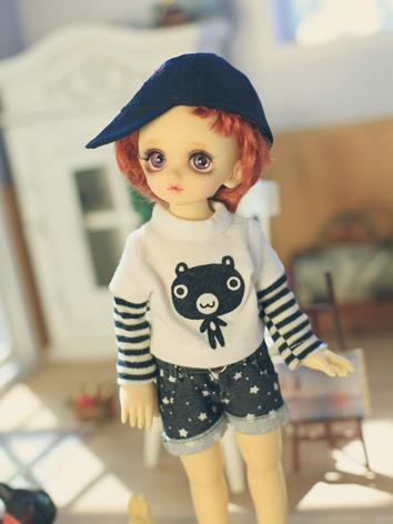 BJD Clothes Girl/Boy Shirt+Pants Daily Suit Set  for YOSD/MSD Ball-jointed Doll