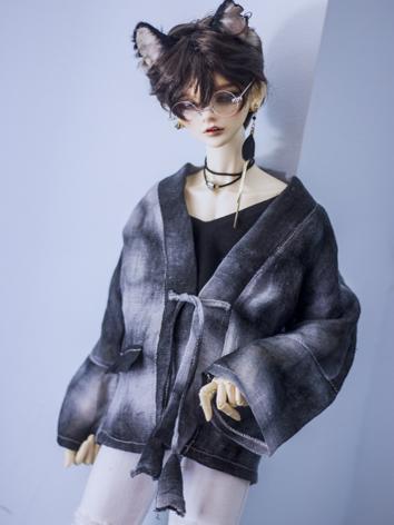 BJD Outfit 1/3 1/4 70cm Boy/Girl Cardigan Top Coat A282 for MSD/SD/70cm Size Ball-jointed Doll