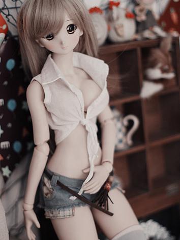 BJD Clothes Girl Shirt for MSD/SD10/DD/SD16 Ball-jointed Doll