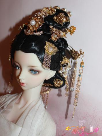 BJD Decoration Ancient Hairpiece Hairwear Set for SD size Ball-jointed doll