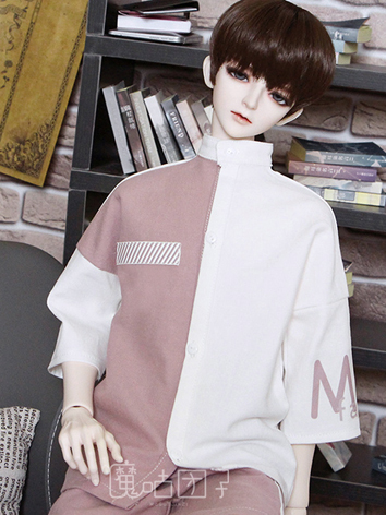 BJD Clothes Boy White T-shirt for 70cm/SD/MSD Ball-jointed Doll