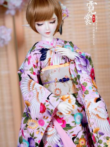 BJD Clothes Girl/Boy Pink Kimono for MSD/SD/SD16/70cm/SD17 Ball-jointed Doll