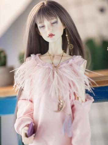 BJD Clothes Boy/Girl Pink T-shirt for SD17/SD13/70CM Ball-jointed Doll