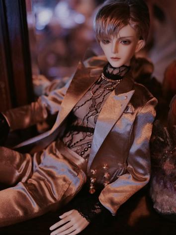 BJD Gold Suit for SD/70cm boy Ball-jointed Doll