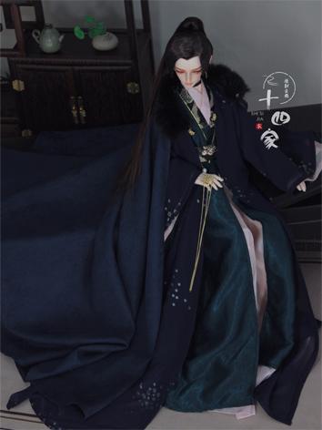 BJD Clothes Chinese Dark Blue Ancient Male Suit【XingNiao】for SD/70CM Ball-jointed Doll