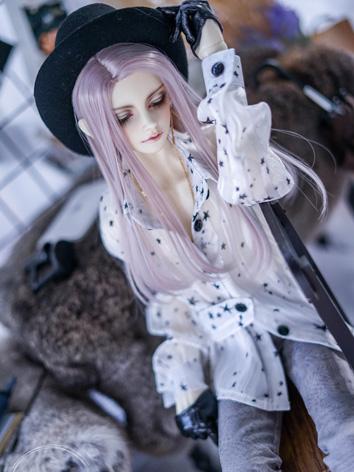 BJD Clothes Girl White/Black Star Shirt for SD/MSD/70CM Ball-jointed Doll 